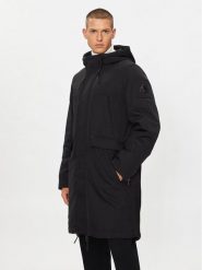 Moose Knuckles Parka Garson M33MP244 Czarny Regular Fit. Czarne parki męskie Moose Knuckles, l, bez wzorów, z syntetyku, bez kołnierzyka, bez kaptura. Za 4,679.00 zł.