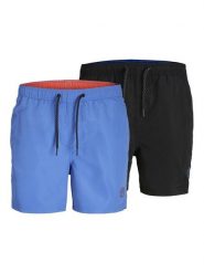 Jack & Jones Komplet 2 par szortów kąpielowych Fiji 12238731 Kolorowy Regular Fit. Szorty męskie Jack & Jones, bez wzorów, z syntetyku. Za 179.99 zł.