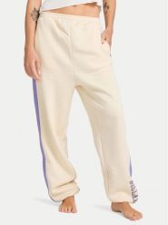 Billabong Spodnie dresowe 73 EBJFB03002 Beżowy Loose Fit. Brązowe spodnie dresowe damskie Billabong, bez wzorów, z bawełny. Za 299.99 zł.
