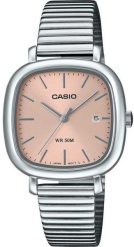 Zegarek Casio Casio Timeless LTP-B166D-4A Zegarek damski różowa tarcza. Czerwone zegarki damskie Casio. Za 324.99 zł.