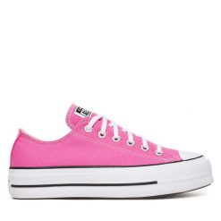 Trampki Converse. Czerwone trampki i tenisówki damskie Converse, bez wzorów, bez zapięcia. Za 399.99 zł.