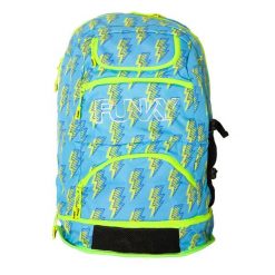Plecak torba do szkoły na basen siłownię trening Funkita Bolted. Niebieskie plecaki męskie Funkita, bez wzorów, retro. Za 279.99 zł.
