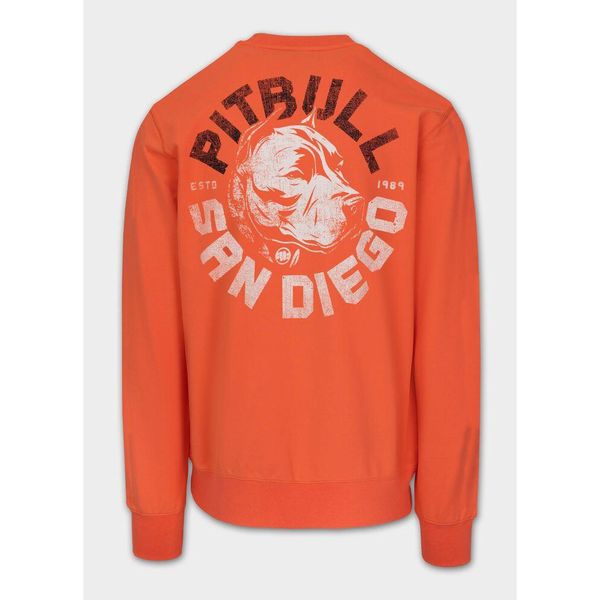 Bluza męska Pitbull DOG SD. Czerwone bluzy męskie PITBULL, l, bez wzorów, bez ramiączek, bez kaptura. Za 159.99 zł.