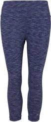 Damskie legginsy 3/4 Loap Mafia Blu Blue. Niebieskie legginsy damskie Scarpa, bez wzorów, z elastanu. Za 136.99 zł.