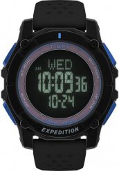 Zegarek męski Timex TW4B33900 czarny. Czarne zegarki męskie Timex, bez wzorów. Za 906.23 zł.
