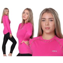 Bielizna termoaktywna damska Ice-Q Smart Woman Pink/Black XXL. Czerwona bielizna sportowa damska ICE-Q, xl, bez wzorów. W wyprzedaży za 129.99 zł.