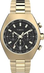 Zegarek Timex Zegarek męski Timex TW2W22100 złoty. Żółte zegarki męskie Timex, bez wzorów, złote. Za 1,071.00 zł.