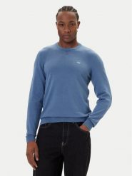 Levi's® Sweter Housemark A7207-0032 Niebieski Regular Fit. Niebieskie swetry męskie m, bez wzorów, z bawełny, bez kołnierzyka, bez ramiączek. Za 319.99 zł.