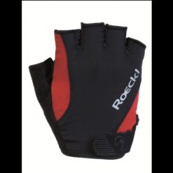 Rękawiczki rowerowe Roeckl Basel. Czarne rękawiczki damskie ROECKL, bez wzorów. Za 115.50 zł.