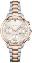 Zegarek Boss BOSS 1502564 zegarek damski szary 38 mm. Szare zegarki damskie Boss. Za 1,114.69 zł.