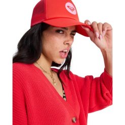 Czapka Trucker dla Kobiety BRIGHTER DAY Czerwony. Czerwone czapki damskie Roxy, bez wzorów, z poliesteru. Za 119.99 zł.