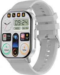 Smartwatch Hagen HC85.111.5311 Srebrny. Szare zegarki smartwatch Hagen, bez wzorów. Za 289.00 zł.