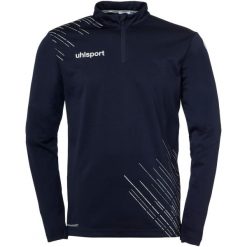 Top treningowy 1/4 zip Uhlsport Score 26. Białe bluzy męskie Uhlsport, xl, bez wzorów, eleganckie, bez ramiączek, bez kaptura. Za 220.50 zł.