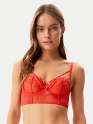 Chantelle Biustonosz z fiszbiną Spice C22BK6 Czerwony. Czerwone biustonosze Chantelle, bez wzorów, z syntetyku. Za 219.99 zł.