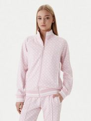 Guess Bluza V5YQ03 KB212 Różowy Regular Fit. Czerwone bluzy damskie Guess, m, z aplikacjami, z syntetyku, bez ramiączek, bez kaptura. Za 439.99 zł.