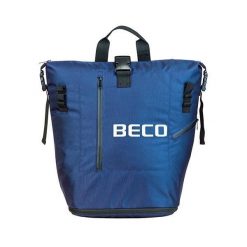 Plecak sportowy BECO - ciemnoniebieski. Niebieskie plecaki męskie 47 Brand, bez wzorów, z poliesteru, sportowe. Za 285.99 zł.