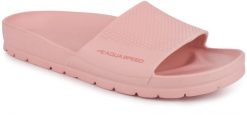 Klapki sportowe na basen plażę różowe AQUA SPEED. Czerwone klapki damskie Aqua-Speed, na lato, bez wzorów, z materiału, sportowe, bez obcasa, bez zapięcia. Za 59.90 zł.