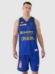 4F Koszulka meczowa replika wyjazdowa z sezonu 2024/25 męska 4F x PLK - Stal Ostrów Wielkopolski - multikolor XXL. Koszulki sportowe męskie 4F, m, bez wzorów, z dzianiny, bez ramiączek, na fitness i siłownię. Za 219.99 zł.