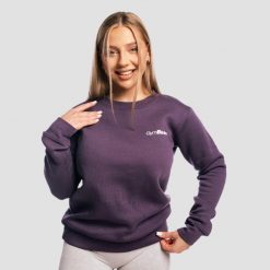 Bluza damska fitness regular fit Basic Obsidian. Czarne bluzy damskie GYMBEAM, xl, bez wzorów, z bawełny, klasyczne, bez ramiączek, bez kaptura. Za 83.90 zł.