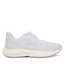 Buty do biegania Mizuno. Niebieskie obuwie sportowe damskie Mizuno, bez wzorów, bez zapięcia, do biegania. Za 429.99 zł.