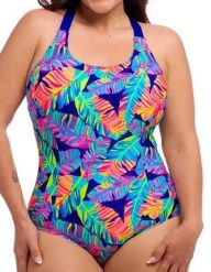 Strój do pływania z miseczkami FUNKITA Leaving Today - Brace Me Back. Brązowe stroje kąpielowe damskie Funkita, s, bez wzorów, z elastanu. Za 229.00 zł.