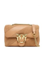 PINKO Torebka Love Puff Mini Cl AI 25-26 PLTT 100039 A2JY Różowy. Czerwone torebki do ręki damskie Pinko, bez wzorów, ze skóry, bez dodatków. Za 1,759.00 zł.