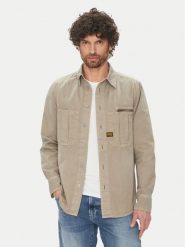G-Star Raw Koszula D26058 D947 H120 Szary Regular Fit. Szare koszule męskie G-Star Raw, l, bez wzorów, z bawełny, retro, bez kołnierzyka, bez ramiączek. Za 469.99 zł.