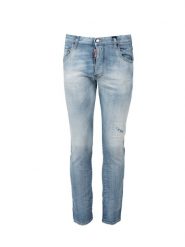 Dsquared2 Jeansy "Skater Jean" | S71LB1173 S30664 | Mężczyzna | Niebieski. Niebieskie jeansy męskie Dsquared2, z bawełny. W wyprzedaży za 1,599.00 zł.