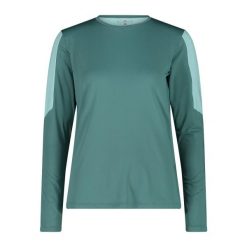 Damski jersey CMP. Zielone bielizna sportowa damska CMP, bez wzorów, z jersey. Za 235.50 zł.