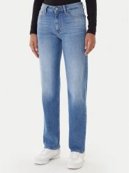 Tommy Jeans Jeansy Kira DW0DW21797 Niebieski Straight Fit. Niebieskie jeansy damskie Tommy Jeans, bez wzorów, z bawełny. Za 429.99 zł.