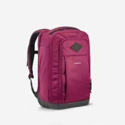 Plecak turystyczny Quechua NH Escape 500 23 litry. Fioletowe plecaki męskie QUECHUA, bez wzorów, sportowe. W wyprzedaży za 119.99 zł.