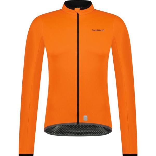 Kurtka Windflex, pomarańczowa. Brązowe kurtki męskie Shimano, m, bez wzorów, sportowe, bez kaptura. W wyprzedaży za 511.65 zł.