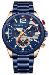 Zegarek Curren ZEGAREK MĘSKI CURREN 8395 - CHRONOGRAF. Zegarki męskie Curren, bez wzorów. Za 327.80 zł.