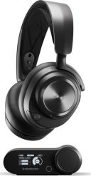 Słuchawki SteelSeries Arctis Nova Pro Wireless Czarne (61520). Czarne słuchawki bezprzewodowe STEELSERIES. Za 1,218.40 zł.