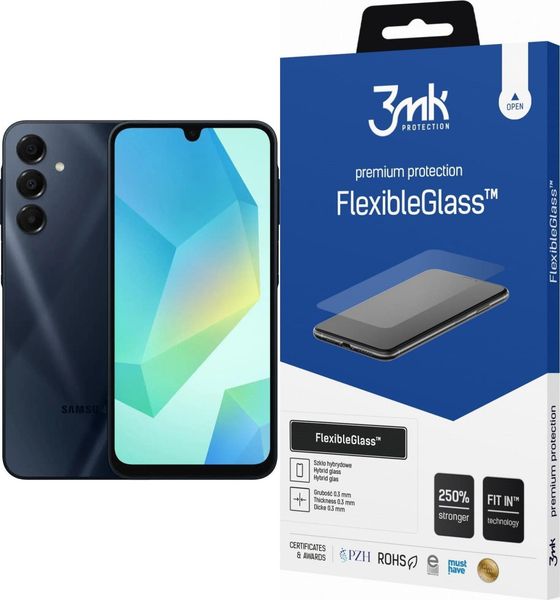 Smartfon Samsung Galaxy A16 8/256GB Czarny (M0805388) + FlexibleGlass. Czarne smartfony SAMSUNG. Za 819.00 zł.