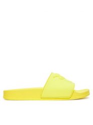 PINKO Klapki Dilly 01 SS0093 E027 Żółty. Żółte klapki damskie Pinko, bez wzorów, z tworzywa sztucznego, bez obcasa, bez zapięcia. Za 305.83 zł.