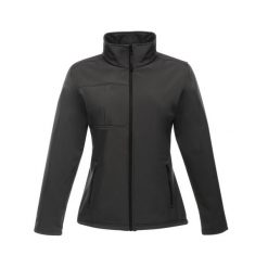 Kurtka Damska Octagon II Soft Shell. Czarne kurtki sportowe damskie Regatta, xl, bez wzorów, bez ramiączek, bez kaptura, trekkingowe. Za 177.99 zł.