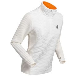 Sweter damski z zamkiem błyskawicznym Daehlie Sportswear Comfy 2.0. Białe swetry nierozpinane damskie DAEHLIE, na zimę, bez wzorów, eleganckie, bez kołnierzyka, bez ramiączek. Za 660.50 zł.