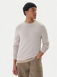 G-Star Raw Sweter Premium Core D27686-B692 Beżowy Regular Fit. Brązowe swetry męskie G-Star Raw, m, bez wzorów, z wełny, retro, bez kołnierzyka, bez ramiączek. Za 469.99 zł.