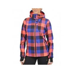 Damska kurtka softshellowa z nadrukiem Peak Mountain Aveny. Brązowe kurtki sportowe damskie Peak Mountain, m, bez wzorów, z elastanu, bez ramiączek, bez kaptura, narciarskie. Za 306.50 zł.