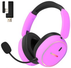 Hator Phoenix 2 ESH42 Hi-Res ANC fioletowe. Fioletowe słuchawki dla graczy Hator. Za 349.00 zł.