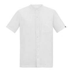 Koszula Regatta Lovrey. Białe koszule męskie Regatta, bez wzorów, sportowe, bez kołnierzyka, bez ramiączek. Za 229.99 zł.