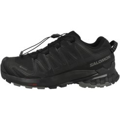 Buty trekkingowe damskie Salomon Xa Pro 3d V9 Gtx W. Czarne obuwie trekkingowe damskie Salomon, z gumy, bez zapięcia. Za 734.00 zł.