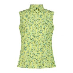 Koszula damska turystyczne CMP 34S6176. Zielone koszule damskie CMP, l, bez wzorów, sportowe, bez kołnierzyka, bez ramiączek. Za 238.00 zł.