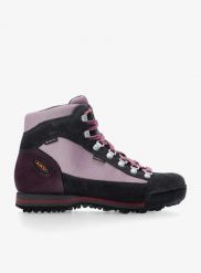 Buty trekkingowe damskie AKU Ultra Light Micro GTX. Fioletowe obuwie trekkingowe damskie Aku, z gore-texu, przed kolano, bez zapięcia. Za 801.89 zł.
