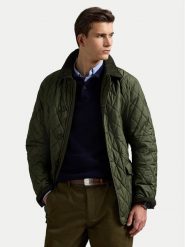 Polo Ralph Lauren Kurtka przejściowa 710938510002 Zielony Regular Fit. Zielone kurtki męskie Polo Ralph Lauren, m, bez wzorów, z syntetyku, bez kaptura. Za 1,869.00 zł.