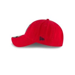 Czapka z daszkiem New Era MLB Boston Red Sox. Czerwone czapki damskie New Era, bez wzorów, casualowe. Za 183.00 zł.