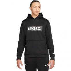 Męska Bluza Z Kapturem DF FC Libero. Szare bluzy męskie Nike, m, bez wzorów, z kapturem. Za 222.99 zł.
