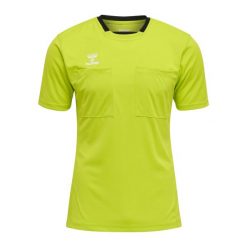 Hummel Koszulka sędziowska arbitra sędzia Referee Chevron Jersey. Zielone bluzki damskie Hummel, l, bez wzorów, z jersey, sportowe, bez kołnierzyka, bez ramiączek. Za 109.00 zł.