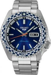 Zegarek Seiko Zegarek męski Seiko SRPK65K1 srebrny. Szare zegarki męskie Seiko, bez wzorów, srebrne. Za 1,563.99 zł.